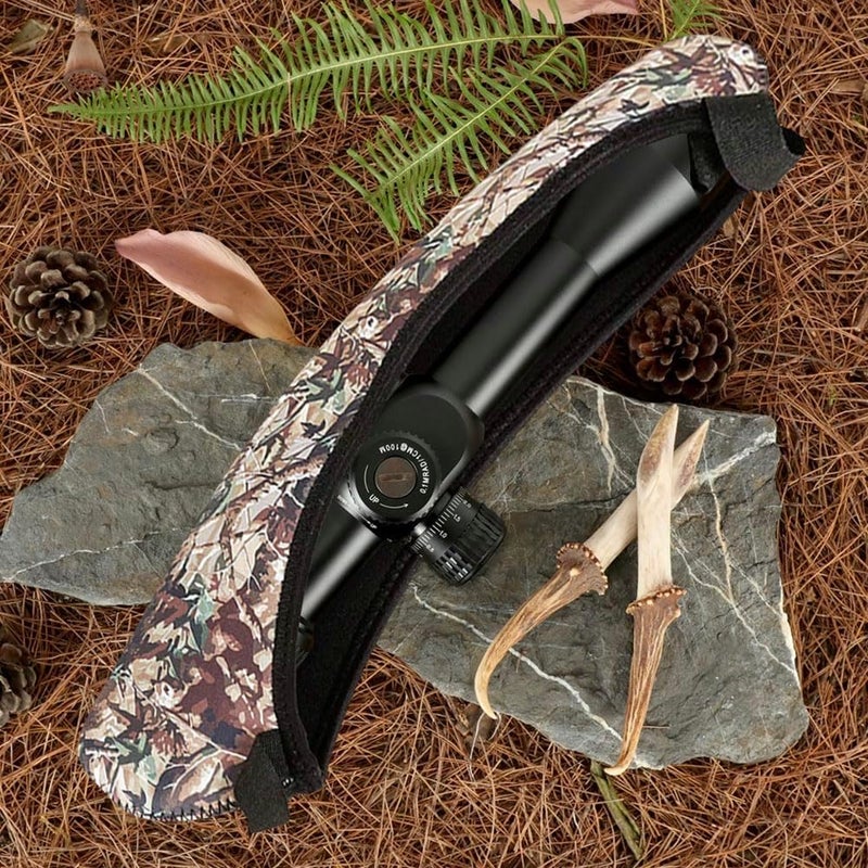 VIOKKO 4 Pack Neoprene Rifle Scope Optics Cover Waterproof Riflescope Optic Protective Bag for Hunting Gun Scope - Image 2